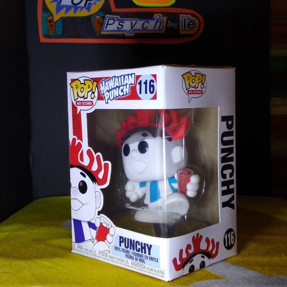 Punchy Hawaiian Punch  116 Funko Pop NIB